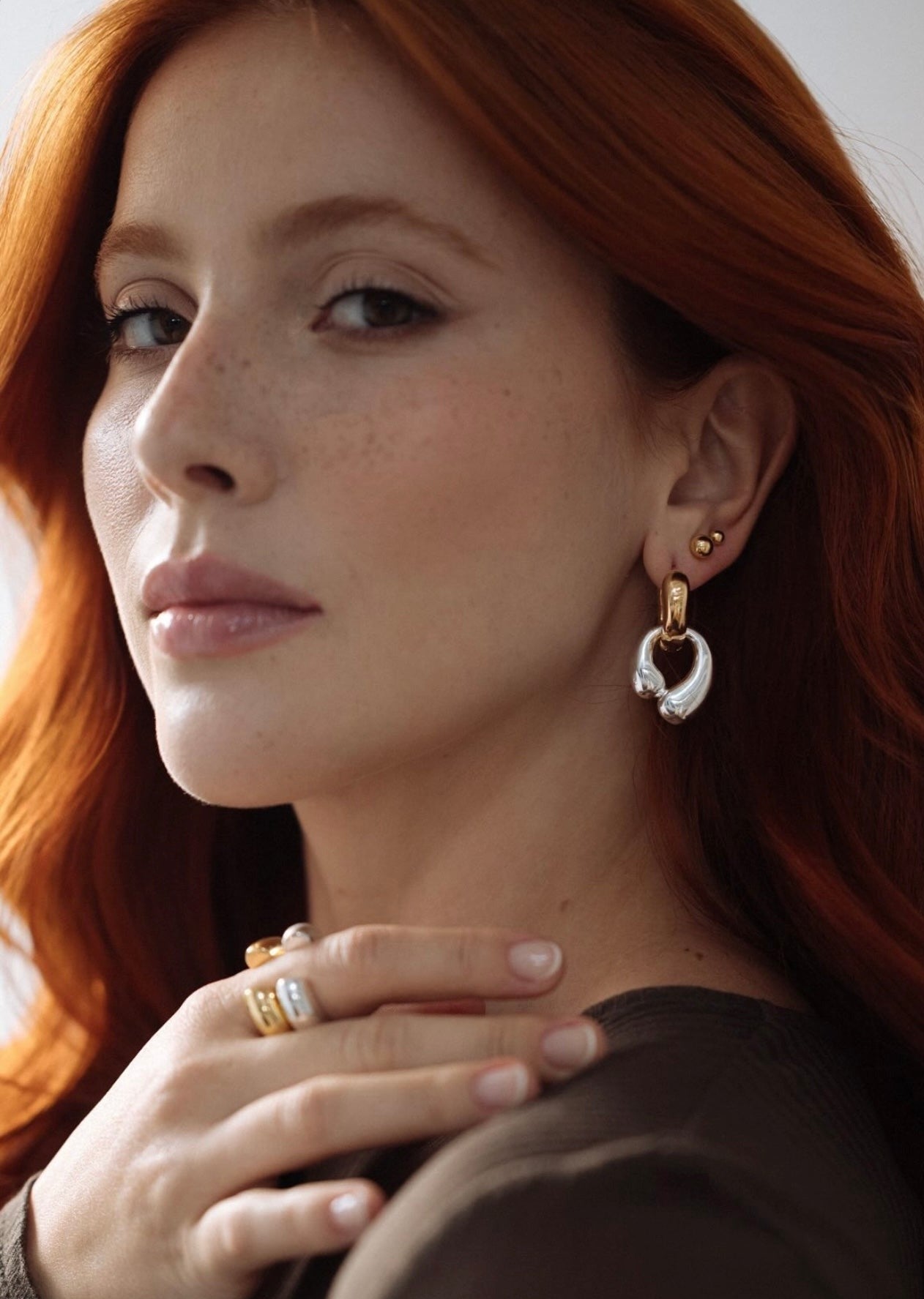 Minimalist Geometric Noa Earrings