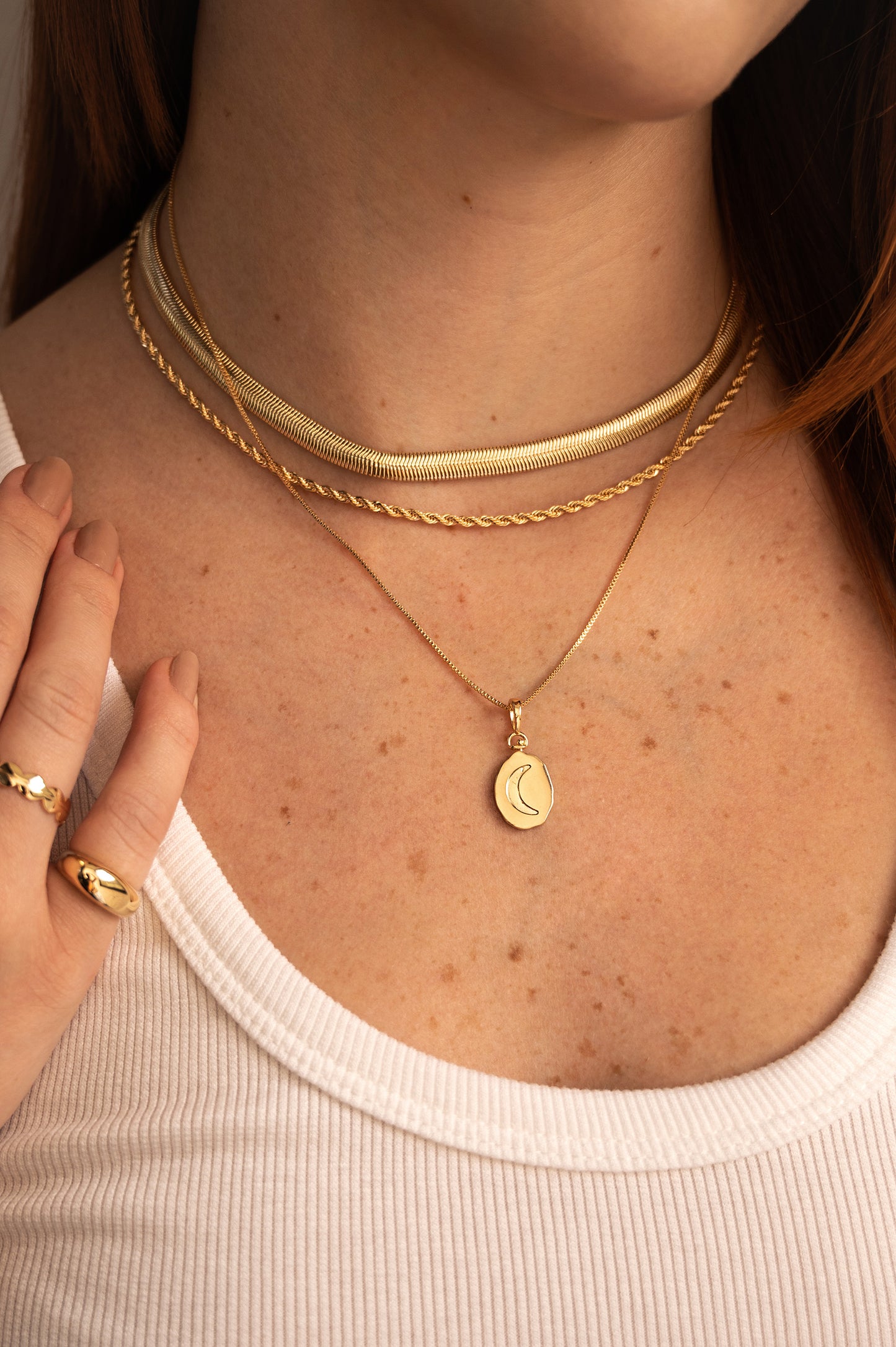 Sun Moon Celestial Necklace