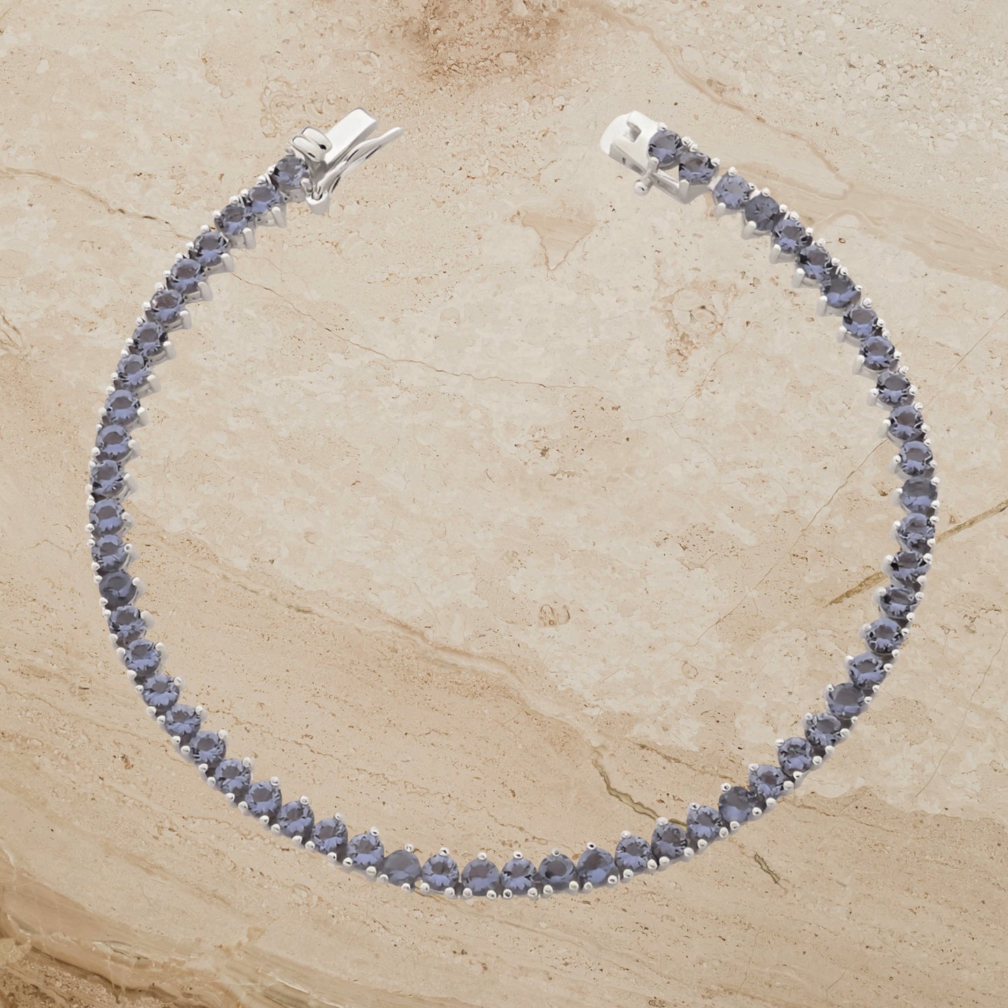 Icy Lavender Tennis Bracelet
