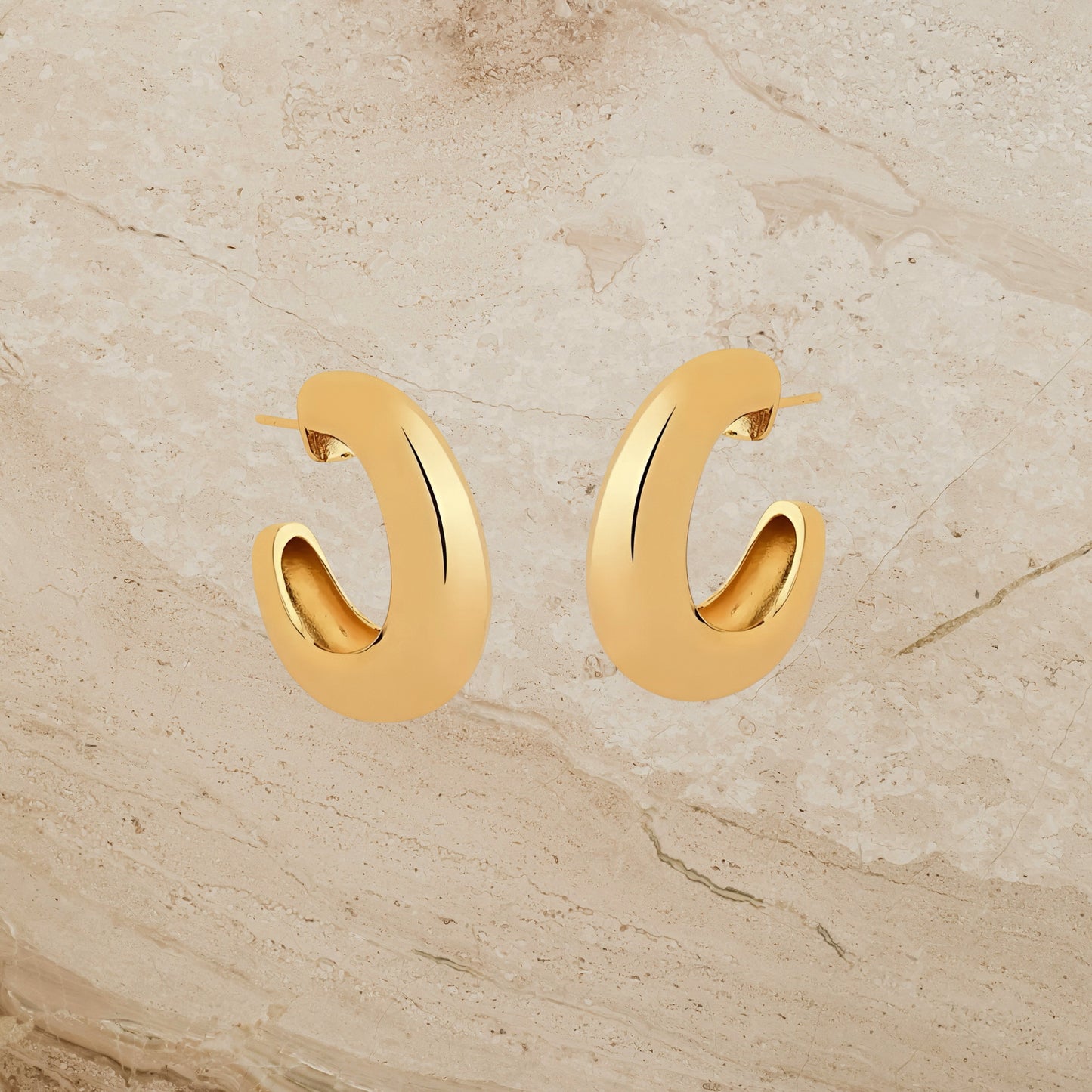 Bold Statement Hoop Earrings