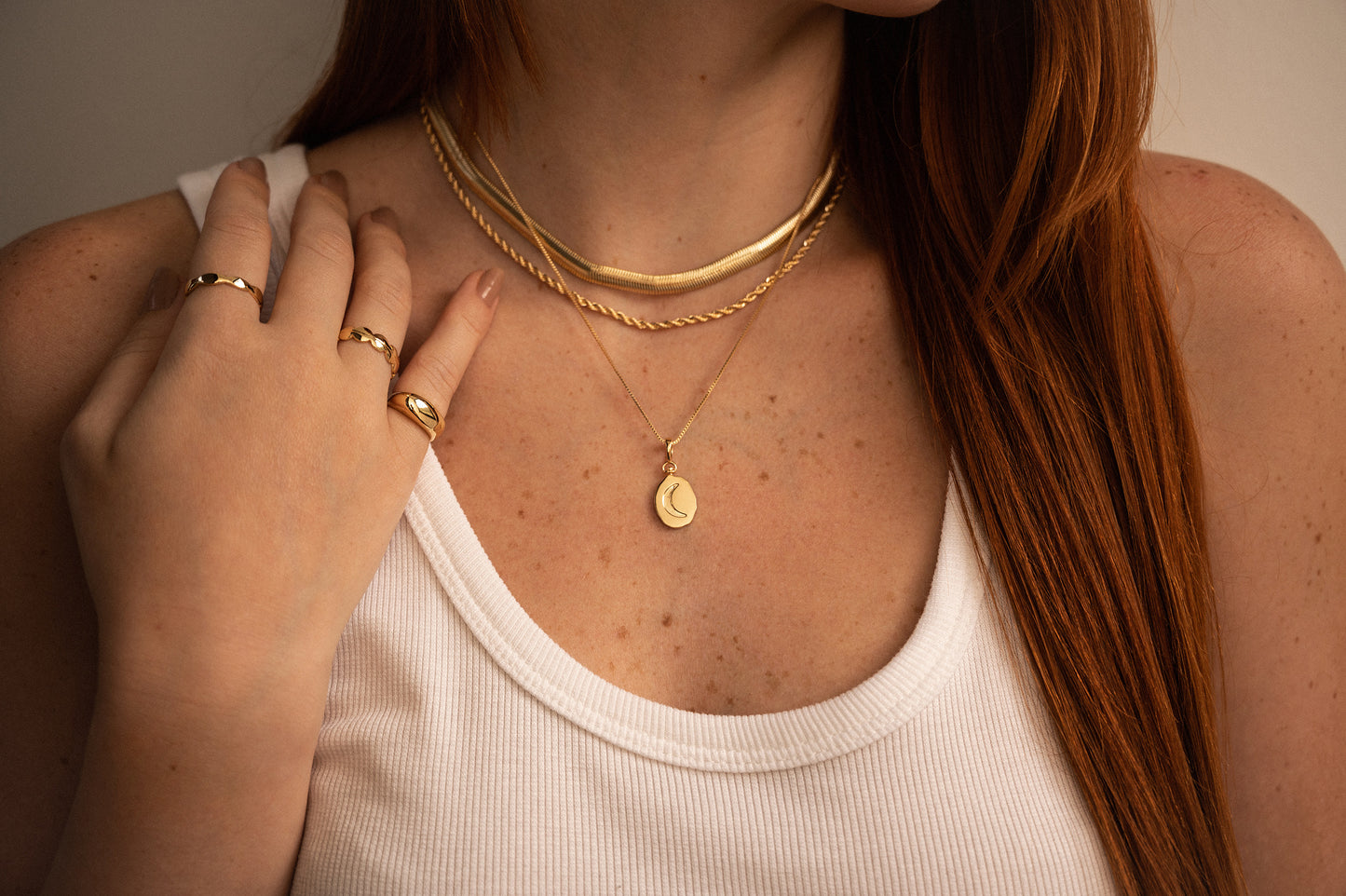 Sun Moon Celestial Necklace