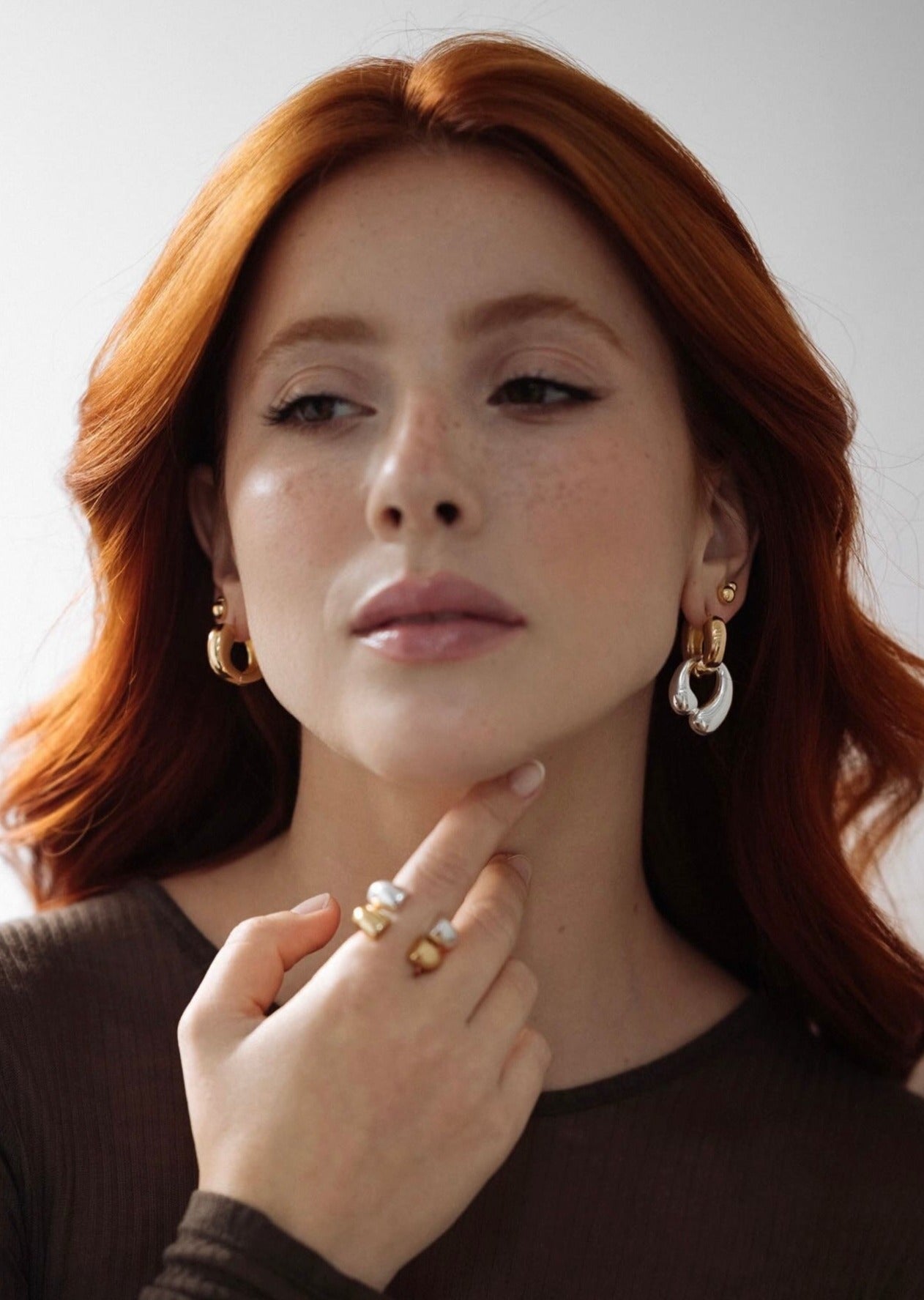 Minimalist Geometric Noa Earrings