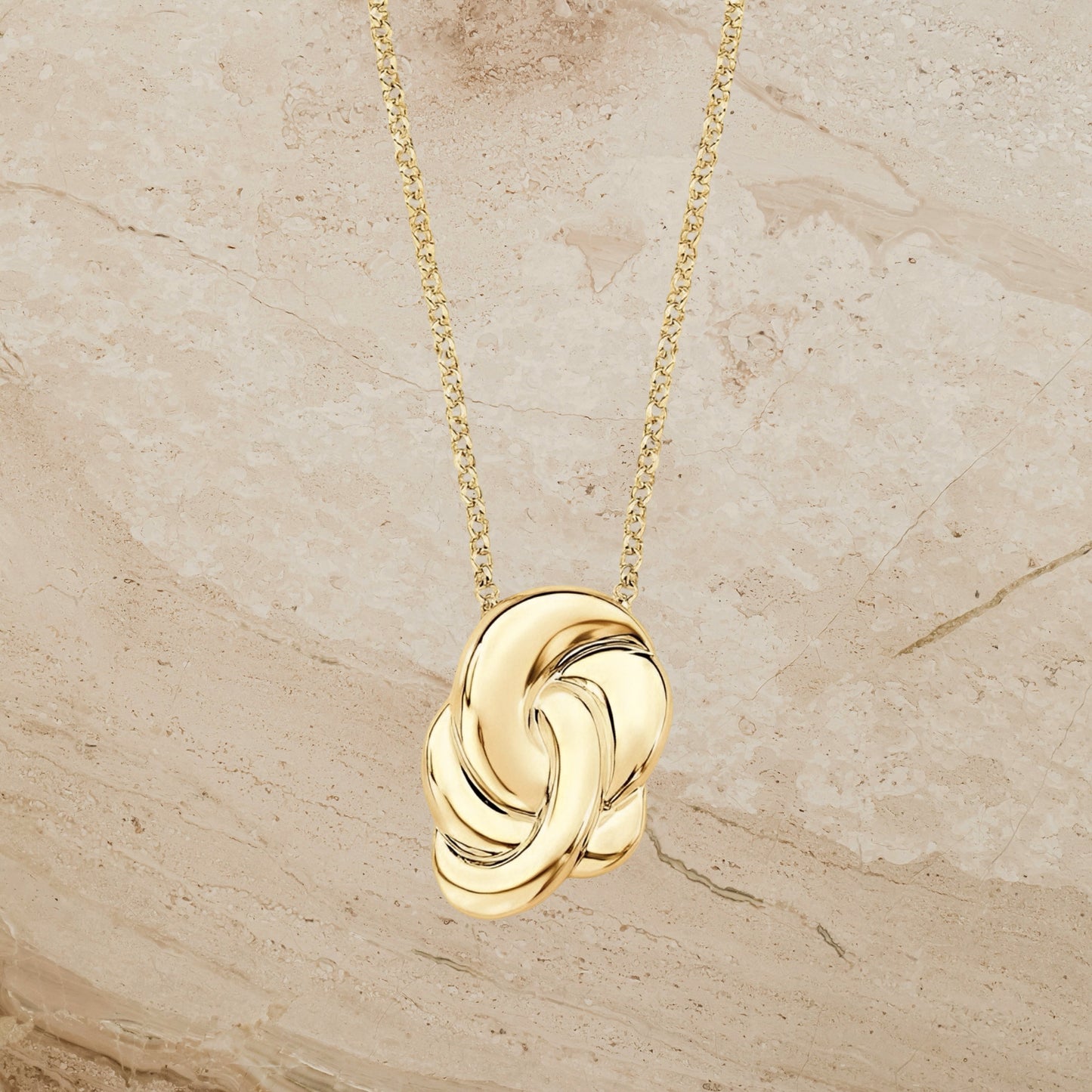 The Connection Knot Necklace for Meaningful Stacking