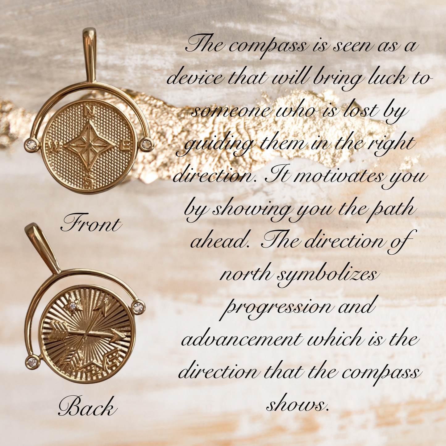 Compass Traveler’s Necklace