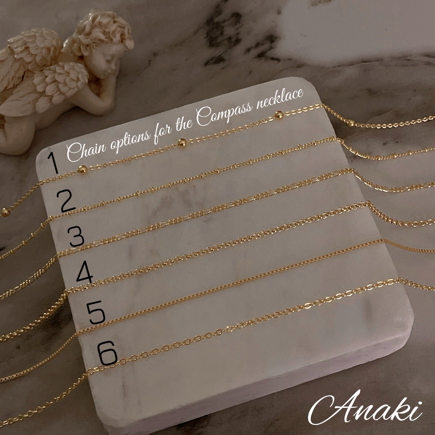 Compass Traveler’s Necklace