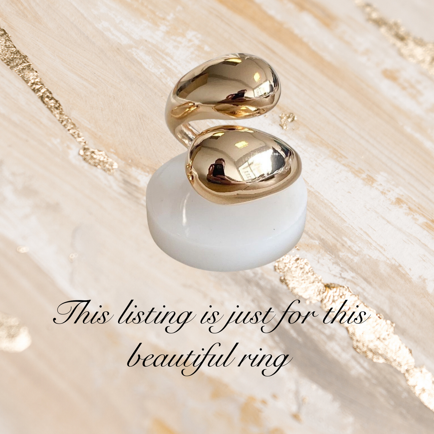 Big Double Dome Ring