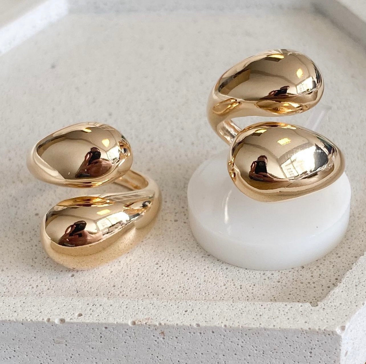 Big Double Dome Ring