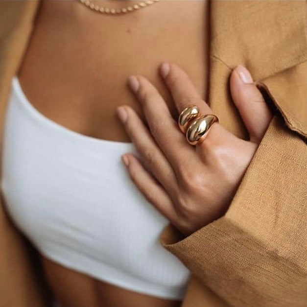 Big Double Dome Ring