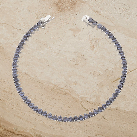 Icy Lavender Tennis Bracelet