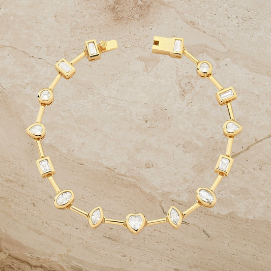 Playful Tennis Bracelet