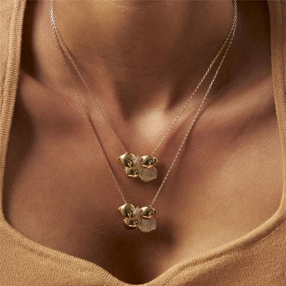 Lotus Bloom Necklace – Symbolic Floral Jewelry