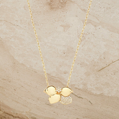 Lotus Bloom Necklace – Symbolic Floral Jewelry