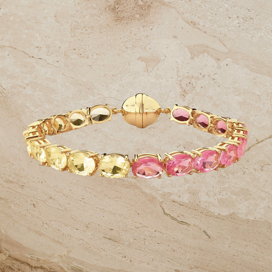 Sunset Crystal Bracelet