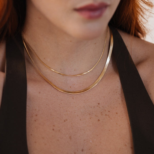 Herringbone Chain Necklace